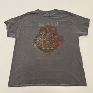 Slash ft Myles Kennedy T Shirt Animals‎ Graphic Band Tee Rock Concert L
